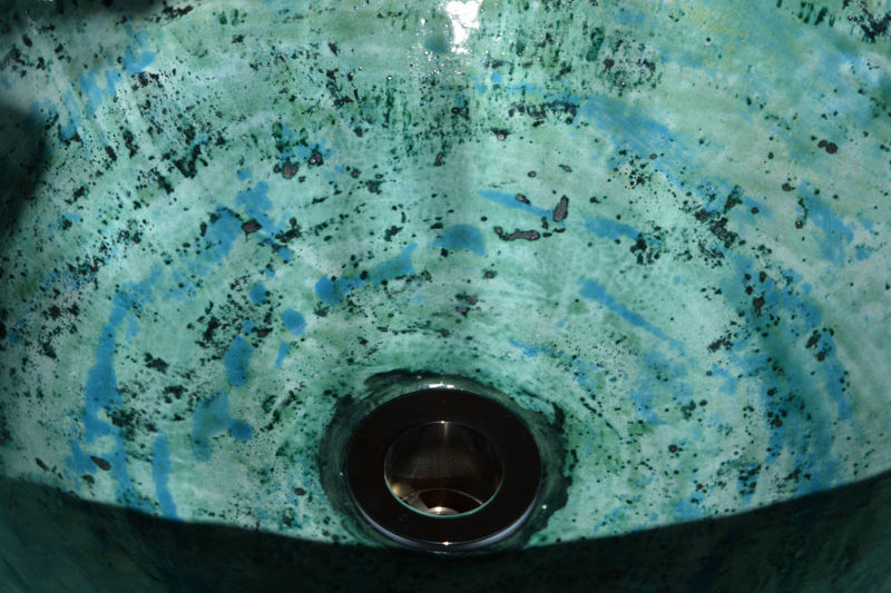 Egyedi, kézzel formázott kerámia mosdókagylók választott formában és színben